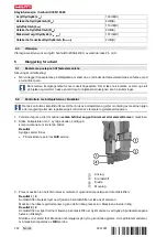 Предварительный просмотр 172 страницы Hilti DX 9-ENP Original Operating Instructions