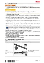 Предварительный просмотр 271 страницы Hilti DX 9-ENP Original Operating Instructions