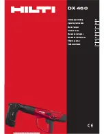 Hilti DX460 Operating Instructions Manual preview