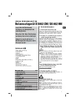 Предварительный просмотр 7 страницы Hilti DX462CM Operating Instructions Manual