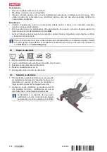 Предварительный просмотр 106 страницы Hilti EXO-S Original Operating Instructions