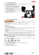 Preview for 191 page of Hilti EXO-S Original Operating Instructions