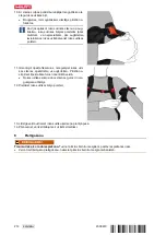 Предварительный просмотр 218 страницы Hilti EXO-S Original Operating Instructions