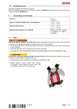 Предварительный просмотр 405 страницы Hilti EXO-S Original Operating Instructions