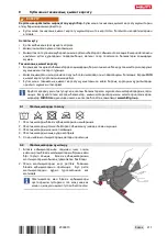 Предварительный просмотр 415 страницы Hilti EXO-S Original Operating Instructions