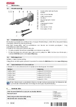 Предварительный просмотр 120 страницы Hilti GDG 6--A22 Original Instructions Manual