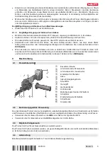 Предварительный просмотр 11 страницы Hilti GFB 6X-A22 Original Operating Instructions