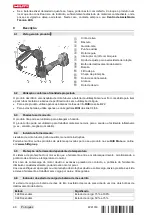 Предварительный просмотр 66 страницы Hilti GTB 6X-A22 Original Operating Instructions