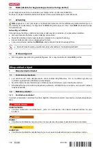 Preview for 114 page of Hilti GTB 6X-A22 Original Operating Instructions