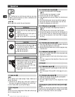 Предварительный просмотр 22 страницы Hilti GX 100-E Operating Instructions Manual