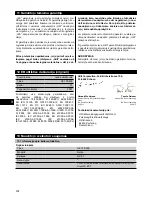 Предварительный просмотр 206 страницы Hilti GX 120-ME Operating Instructions Manual