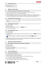 Preview for 13 page of Hilti GX-IE Operating Instructions Manual