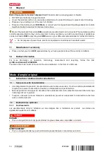 Preview for 22 page of Hilti HDE 500-22 Original Operating Instruction