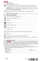 Предварительный просмотр 82 страницы Hilti HDE 500--A12 Manual