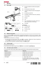 Preview for 98 page of Hilti HDE 500--A12 Manual