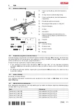 Preview for 133 page of Hilti HDE 500--A12 Manual