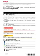 Предварительный просмотр 198 страницы Hilti HDE 500--A12 Manual