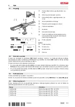 Preview for 203 page of Hilti HDE 500--A12 Manual