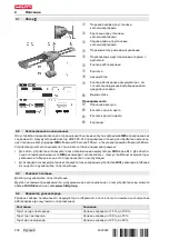 Предварительный просмотр 216 страницы Hilti HDE 500--A12 Manual