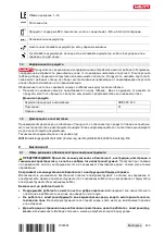 Предварительный просмотр 251 страницы Hilti HDE 500--A12 Manual