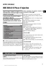 Preview for 22 page of Hilti HDE 500-A18 Opearting Instructions