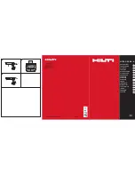 Preview for 1 page of Hilti HIT-ED 3500-A Operating Instructions Manual