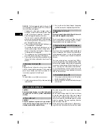 Preview for 10 page of Hilti HIT-ED 3500-A Operating Instructions Manual