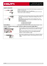 Preview for 6 page of Hilti HIT-RE 100 Manual