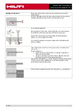 Preview for 8 page of Hilti HIT-RE 100 Manual