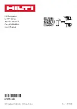 Preview for 80 page of Hilti Li-Ion Akku Instructions For Safety, Use And Maintenance