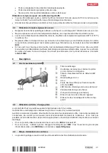 Preview for 45 page of Hilti NCR 060 II-A22 Original Operating Instructions