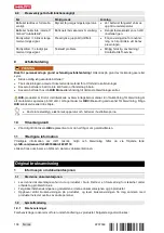 Preview for 110 page of Hilti NCR 060 II-A22 Original Operating Instructions