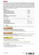 Preview for 128 page of Hilti NCR 060 II-A22 Original Operating Instructions