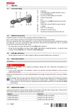 Preview for 138 page of Hilti NCR 060 II-A22 Original Operating Instructions