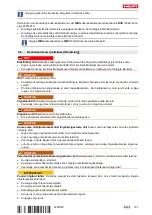 Preview for 141 page of Hilti NCR 060 II-A22 Original Operating Instructions