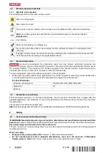 Preview for 6 page of Hilti NCR 120 PC-A22 Original Operating Instructions