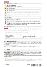 Предварительный просмотр 6 страницы Hilti NCR 120 PC-A22 Original Operating Instructions