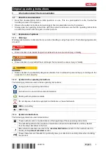 Preview for 5 page of Hilti NCT 45 S-22 Manual