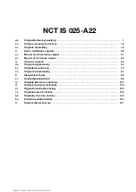 Предварительный просмотр 5 страницы Hilti NCT IS 025-A22 Original Operating Instructions