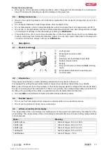 Предварительный просмотр 19 страницы Hilti NCT IS 025-A22 Original Operating Instructions