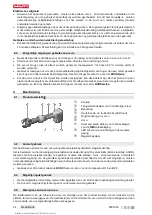 Предварительный просмотр 28 страницы Hilti NCT IS 025-A22 Original Operating Instructions