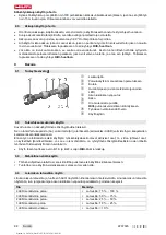 Предварительный просмотр 98 страницы Hilti NCT IS 025-A22 Original Operating Instructions