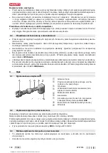 Предварительный просмотр 134 страницы Hilti NCT IS 025-A22 Original Operating Instructions