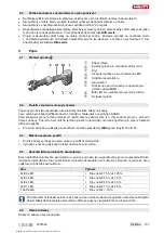 Preview for 143 page of Hilti NCT IS 025-A22 Original Operating Instructions