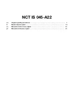 Preview for 4 page of Hilti NCT IS 045-A22 Manual