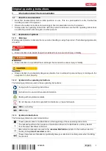 Предварительный просмотр 5 страницы Hilti NCT IS 045-A22 Manual