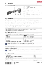 Предварительный просмотр 9 страницы Hilti NCT IS 045-A22 Manual