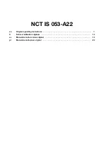 Preview for 4 page of Hilti NCT IS 053-A22 Original Operating Instructions