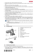 Предварительный просмотр 65 страницы Hilti NCV 4-22 Operating Instructions Manual