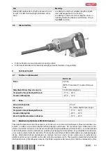 Предварительный просмотр 67 страницы Hilti NCV 4-22 Operating Instructions Manual